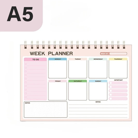 Weekly Planners Notebook Agenda Organizer